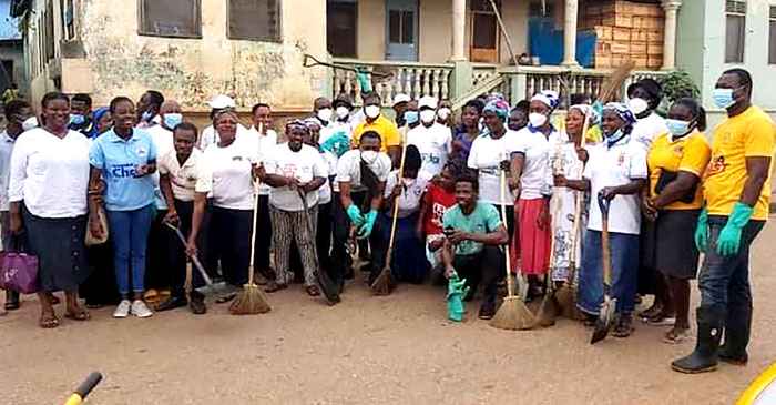 Yennyawoso District Embarks On Massive Clean-Up Exercise