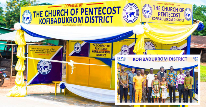 Kofi-Badukrom District Constructs Rest Stop For Antwirifo Community
