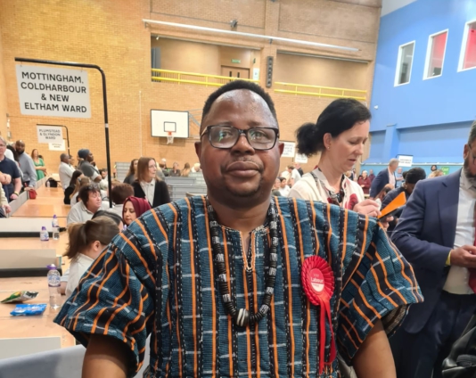 Former Ghanaian Police Officer and nurse, elected Deputy Mayor of Royal Borough of Greenwich in London