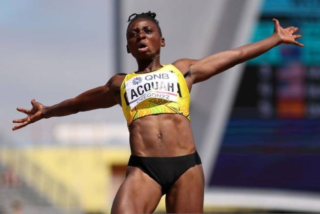 Deborah Acquah wins Ghana’s first ever medal in Commonwealth Games women’s long jump with bronze