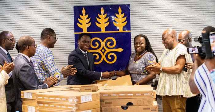 The Church of Pentecost Donates Laptops to University of Ghana