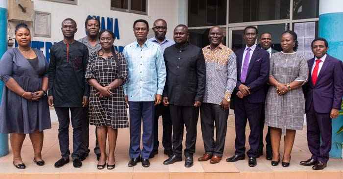 The Church of Pentecost Chairman Pays Courtesy Call on GJA Executives