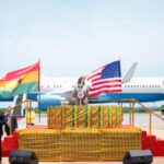 Photos of Kamala Harris visit to Ghana