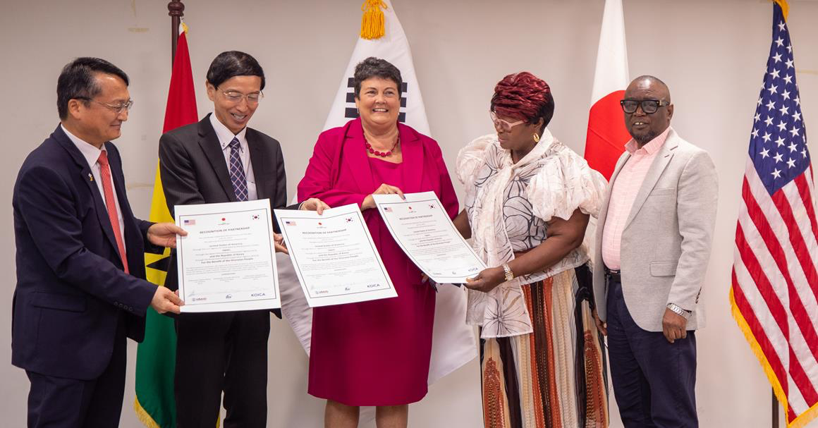 United States, Korea and Japan enter historic partnership to improve primary health care in Ghana