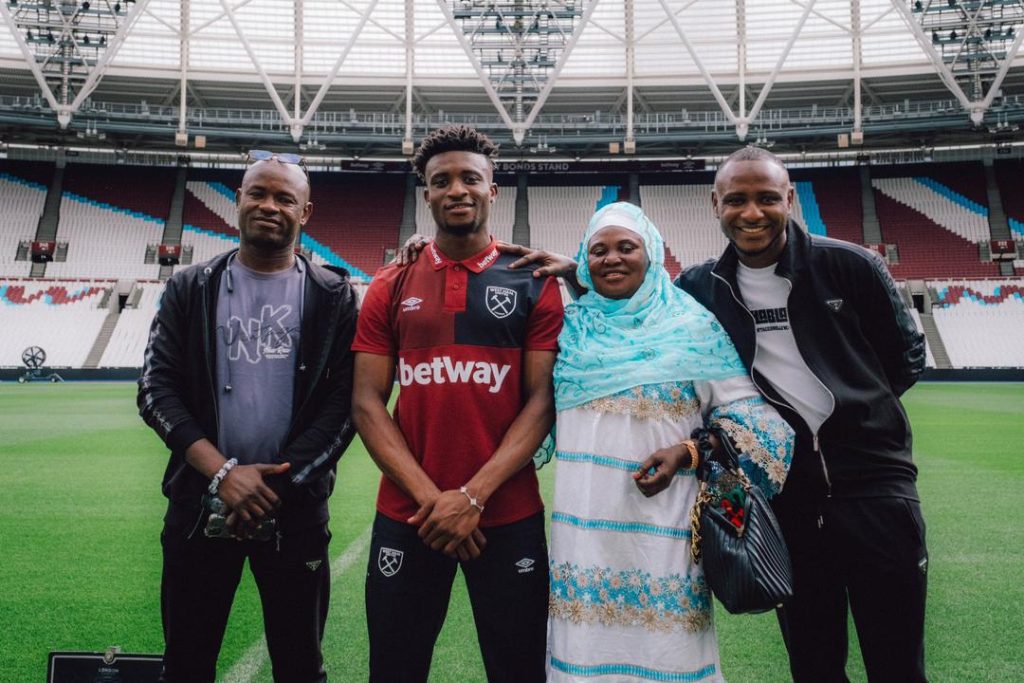 Mohammed Kudus Family to West Ham