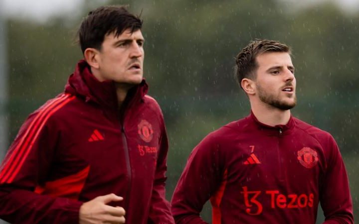 Harry Maguire(Left) and Mason mount(Right)