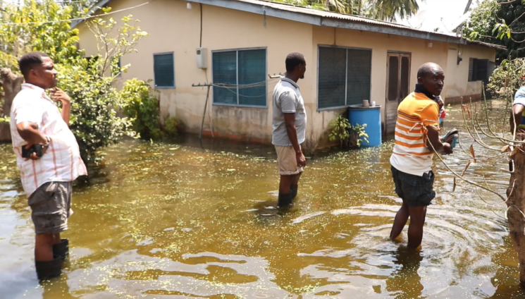 Houses, properties still submerged in water 5 months after flood in Agbozume