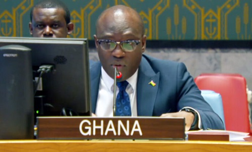 Ghana abstains from vote as UN Security Council rejects Russian resolution on Gaza war