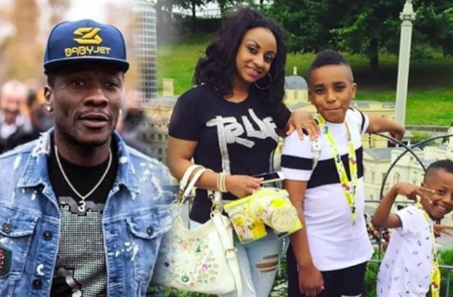 Asamoah Gyan ordered to remit his 3 children with GHȼ25K monthly, compensate ex-wife with houses, cars