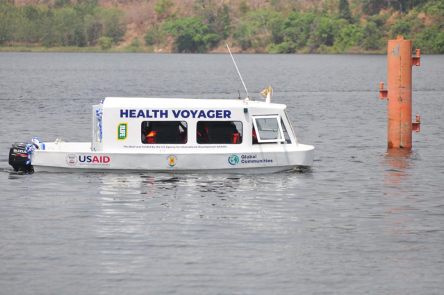 USAID donates ‘Health Voyager’ boat to improve health access in Oti’s island communities