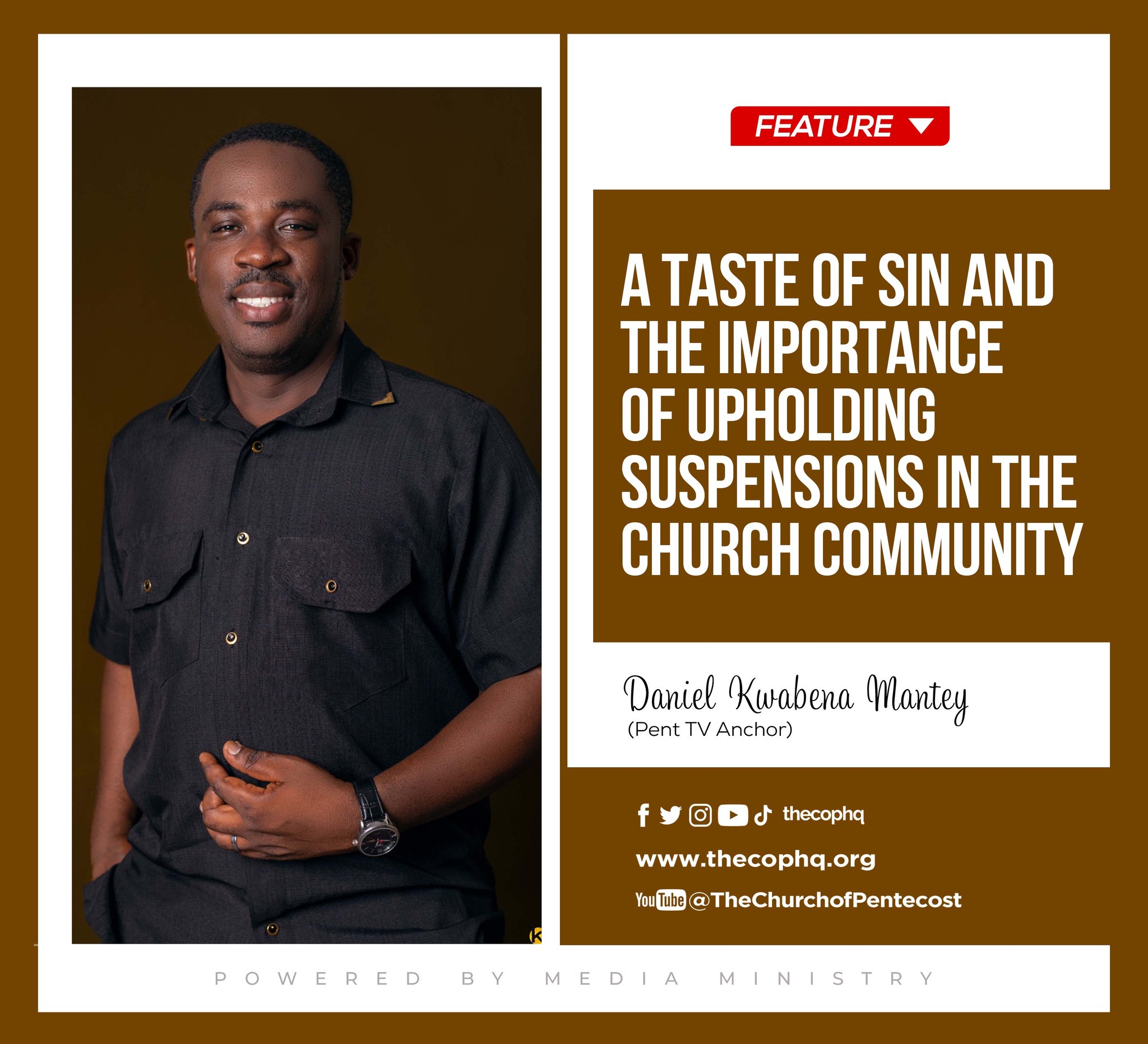 A Taste Of Sin And The Importance Of Upholding Suspensions In The Church Community
