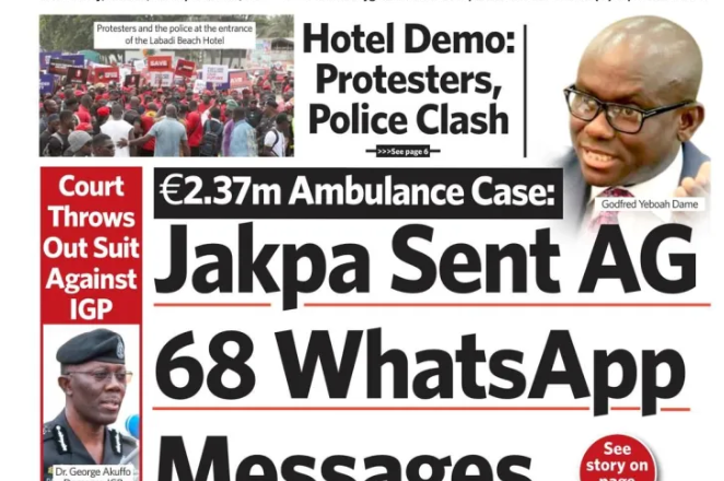 Newspaper headlines: Wednesday 19th June 2024