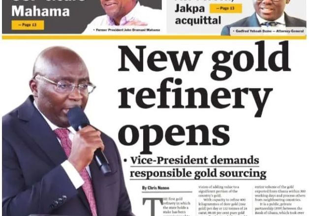 Newspaper Headlines Friday August 9 2024