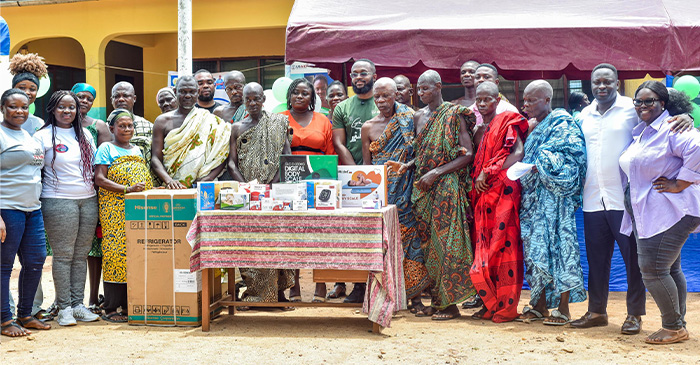 Twelve In Twelve Project, Otsenkorang District Donate Vital Medical Equipment To Clinic