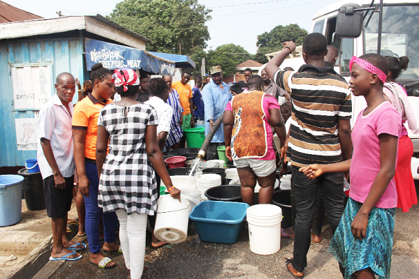 Residents Of Salpond Ankaful Endure Prolonged Water Crisis