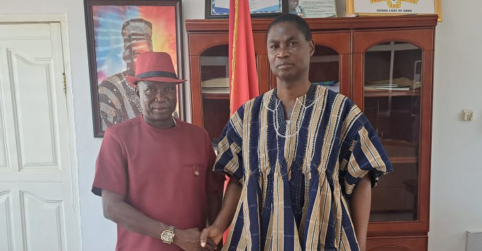 Upper East Regional Minister Hosts Apostle Amankwaa