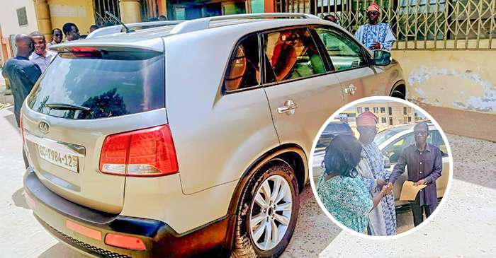 Elder Dr. Workman Atsu & Wife Donate Personal Vehicle to Agbevekope District