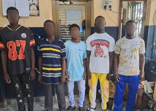 Five Suspects Arrested In Armed Robbery At Dompim Mining Site