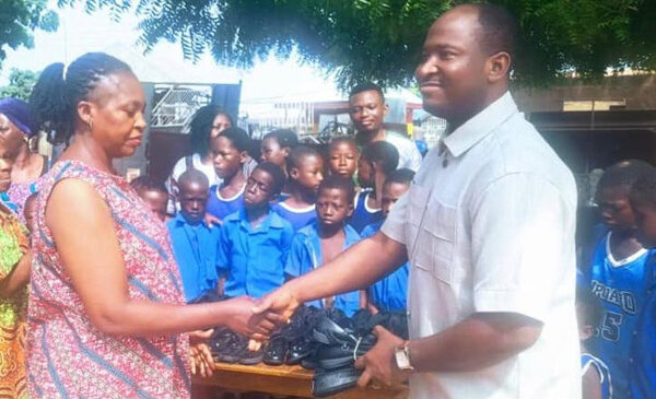Lamashegu District Schools Outreach Ministry Blesses School Pupils With New Shoes
