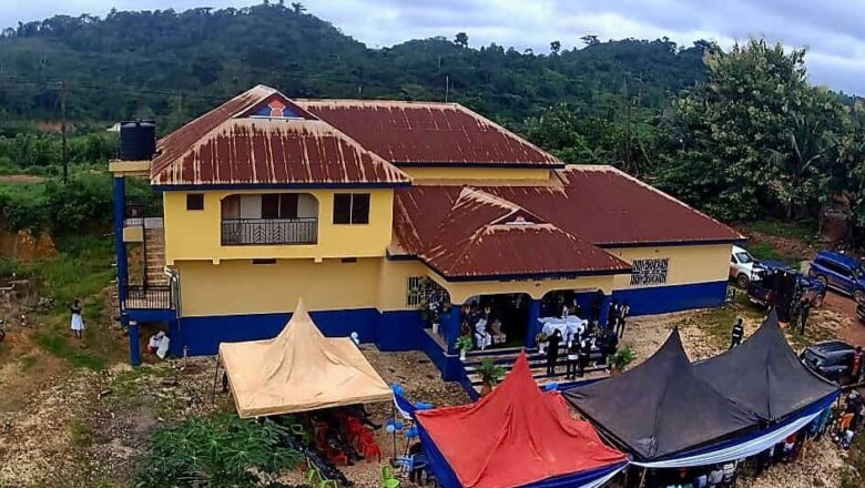 Aowin Gets Police Station To Enhance Aowin Security