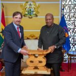 President Mahama Hails Outgoing German Ambassador For Productive Tenure
