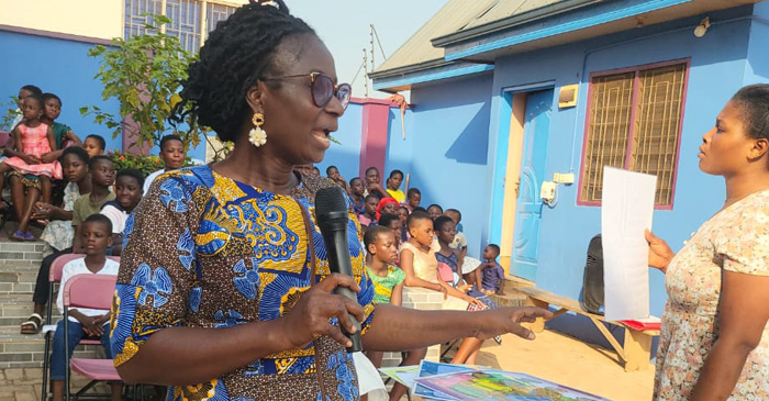 Mrs Lydia Bonzoe Demonstrates Christlike Love to Over 300 Children at Sefwi Bekwai web