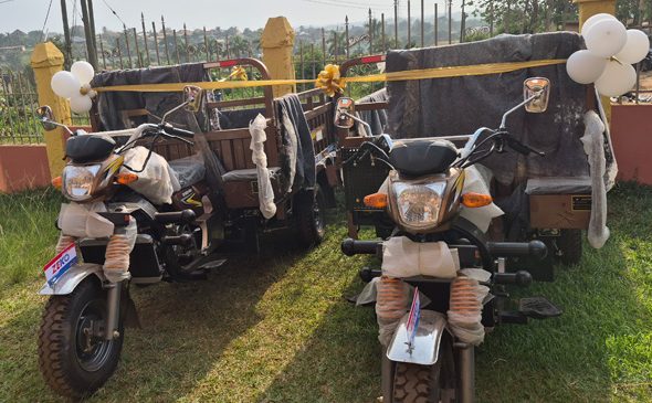 Twifo Praso Area Dedicates New Tricycles For Evangelism