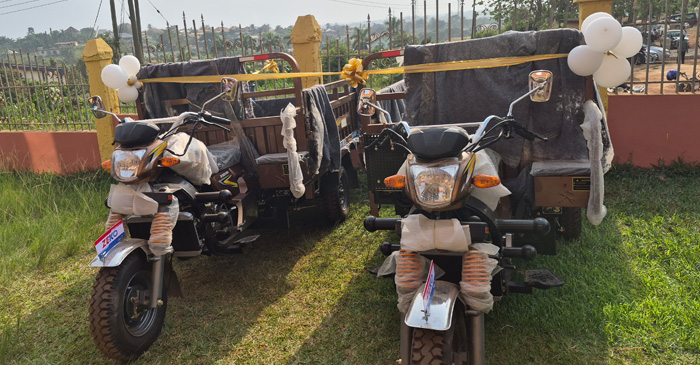 Twifo Praso Area Dedicates New Tricycles For Evangelism
