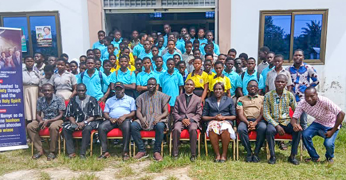 Huniso District Organises Career Guidance for BECE Candidates web.jpg