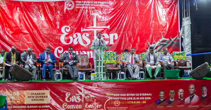 Ofaakor Zone Opens Easter Convention With Message on Eternal Life web