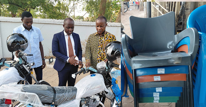 TOSM Leadership Donates Motorbike And Chairs To Daboya District web.jpg