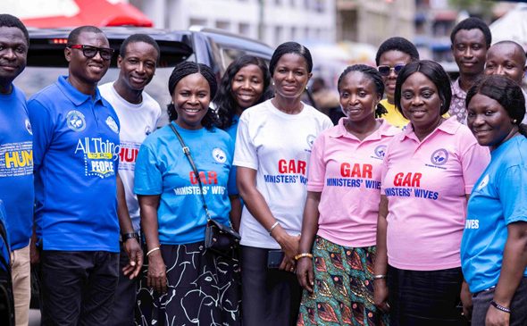 GAR Ministers’ Wives, HUM Embark on Outreach in Accra Slums web