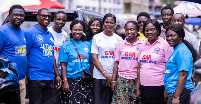 GAR Ministers’ Wives, HUM Embark on Outreach in Accra Slums web