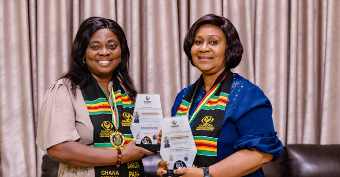 Mrs. Mary Nyamekye, Deaconess Philomina Mireku Honoured web