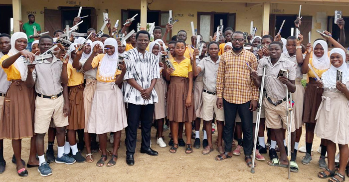 Namong District Donates Educational Items To 123 BECE Candidates web