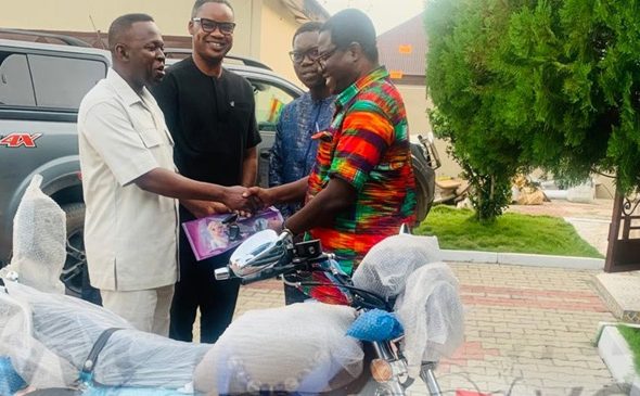 PIWC Konongo Donates Equipment To Support Missions Work
