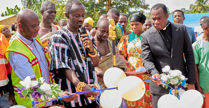 Pastor Quaicoe and Family Donate Toilet Facility to Wassa Senchem Community WEB.jpg