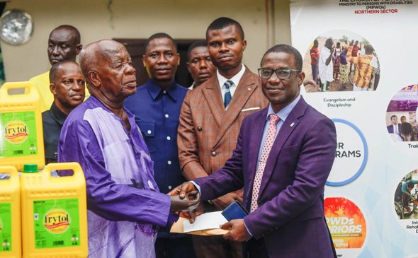 MPWDs Donate GH¢20,000 Relief Items to Physically Challenged Action Foundation web