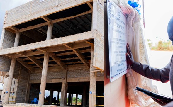 PIWC-Akropong Auditorium Foundation Stone Laid pn