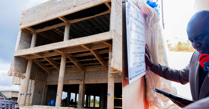 PIWC-Akropong Auditorium Foundation Stone Laid pn