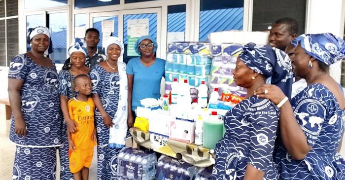 a lang worship centre donates to weija gbawe municipal hospital (akawe) web